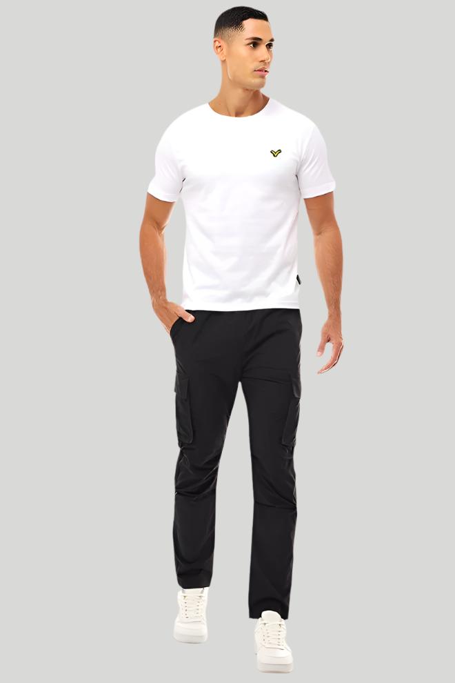 Stanhope Tapered Woven Cargo Pants - Black