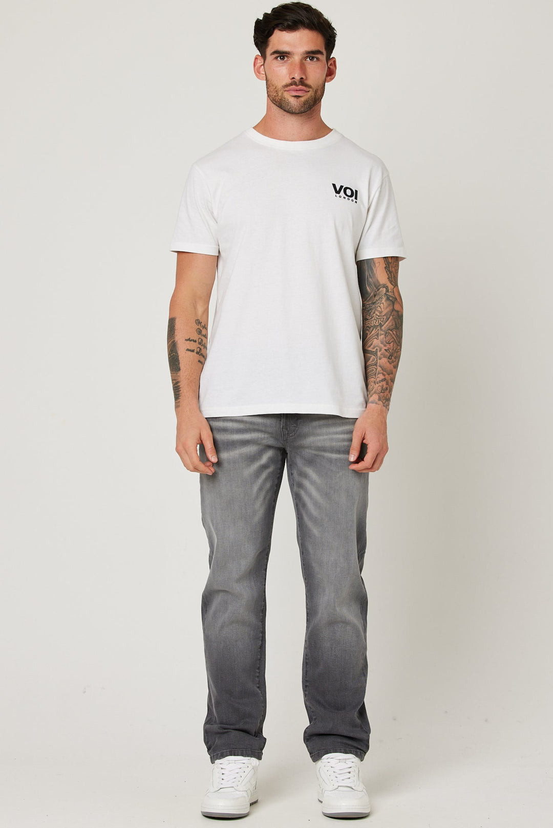 Parkgate Straight Fit Jeans - Grey