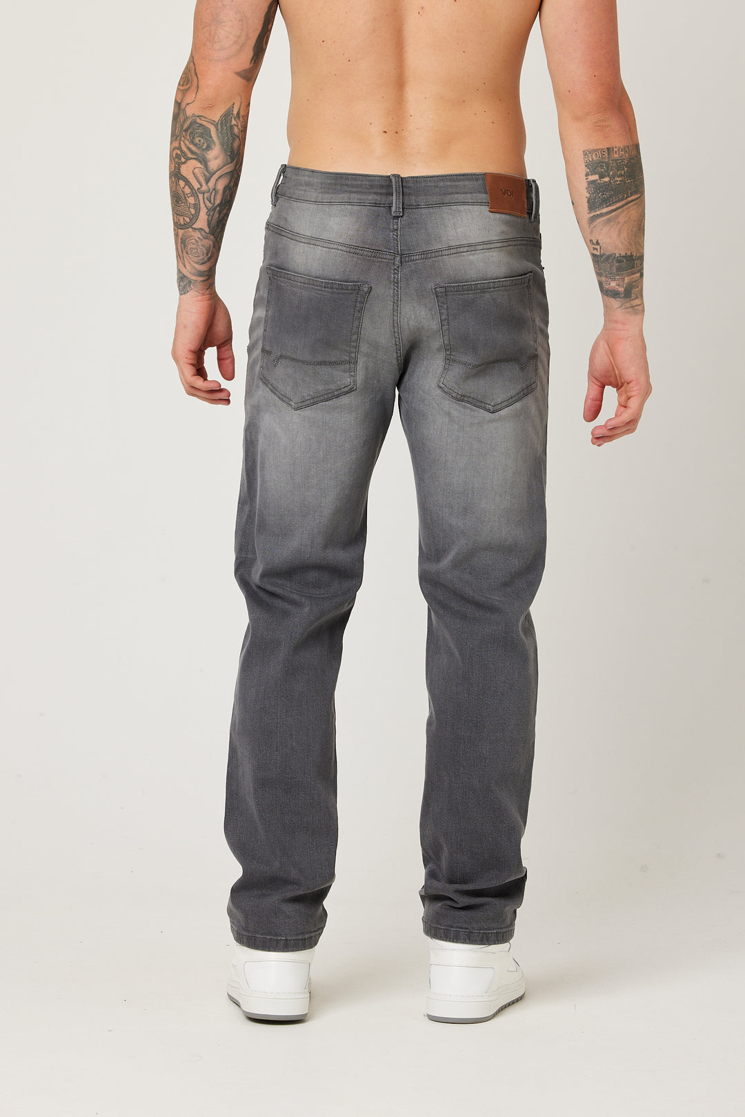 Parkgate Straight Fit Jeans - Grey