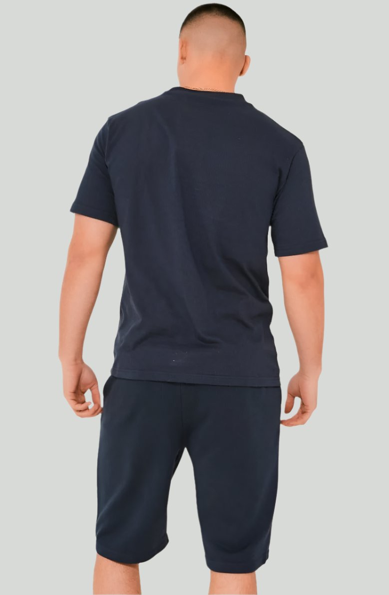 T-Shirt & Shorts Set - Dark Blue