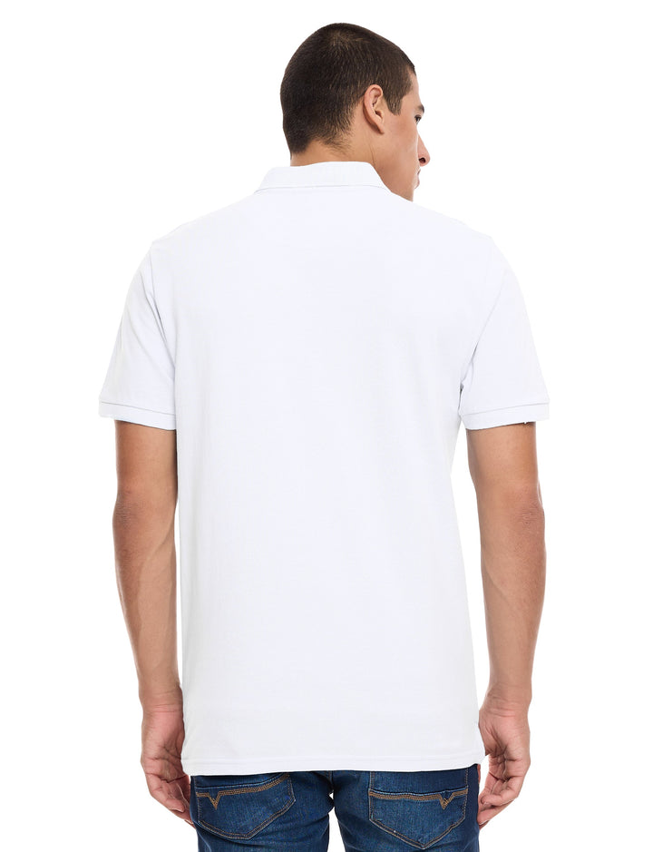 قميص بولو ريدفورد - أبيض