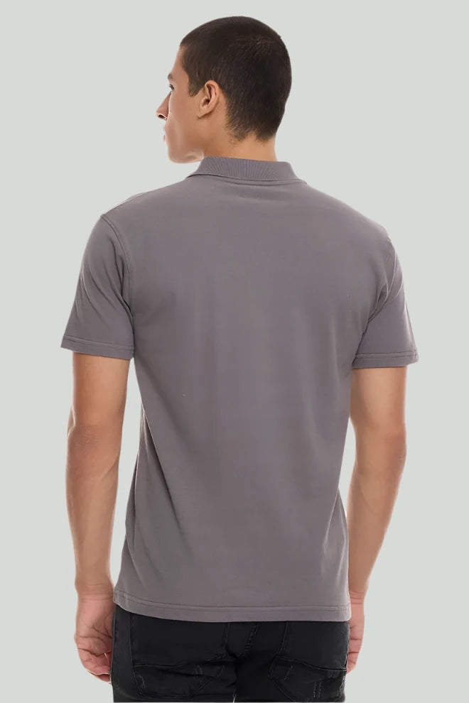 Rex Place Regular Fit Polo Shirt - Dark Grey