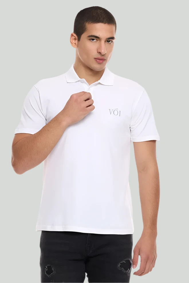 Regular Fit Polo Shirt - White