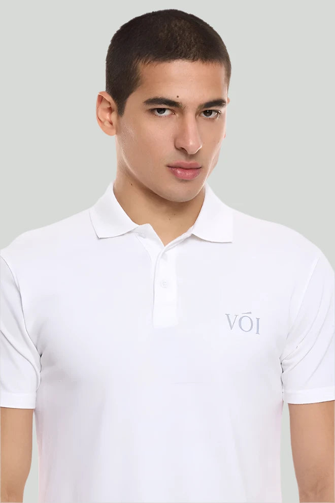 Regular Fit Polo Shirt - White