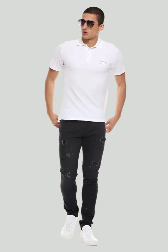 Regular Fit Polo Shirt - White