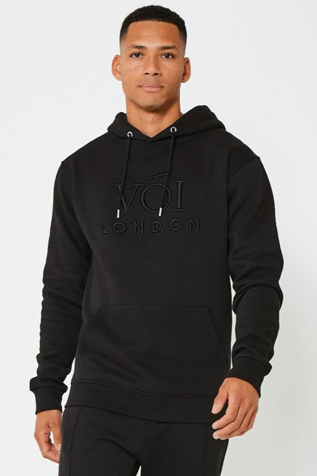 Holloway Road Hoodie & Jogger Set - Black